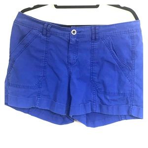 Blue Cargo Shorts